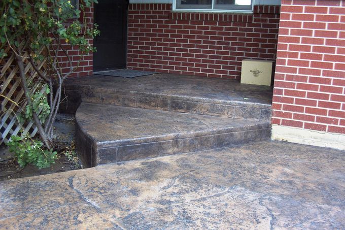 Seamless Stone Pattern entry porch