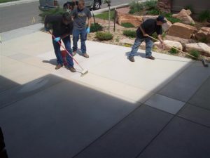 Making your driveway look new!