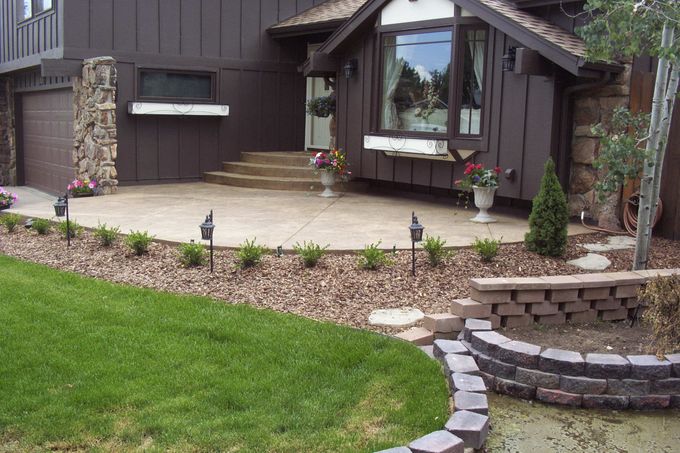 New Entry Porch and New Landscaping - Mackell Home, 4269 Carter Tr.